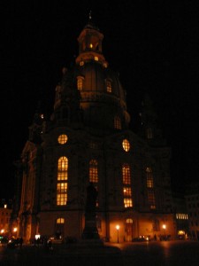 Frauenkirche bei Nacht